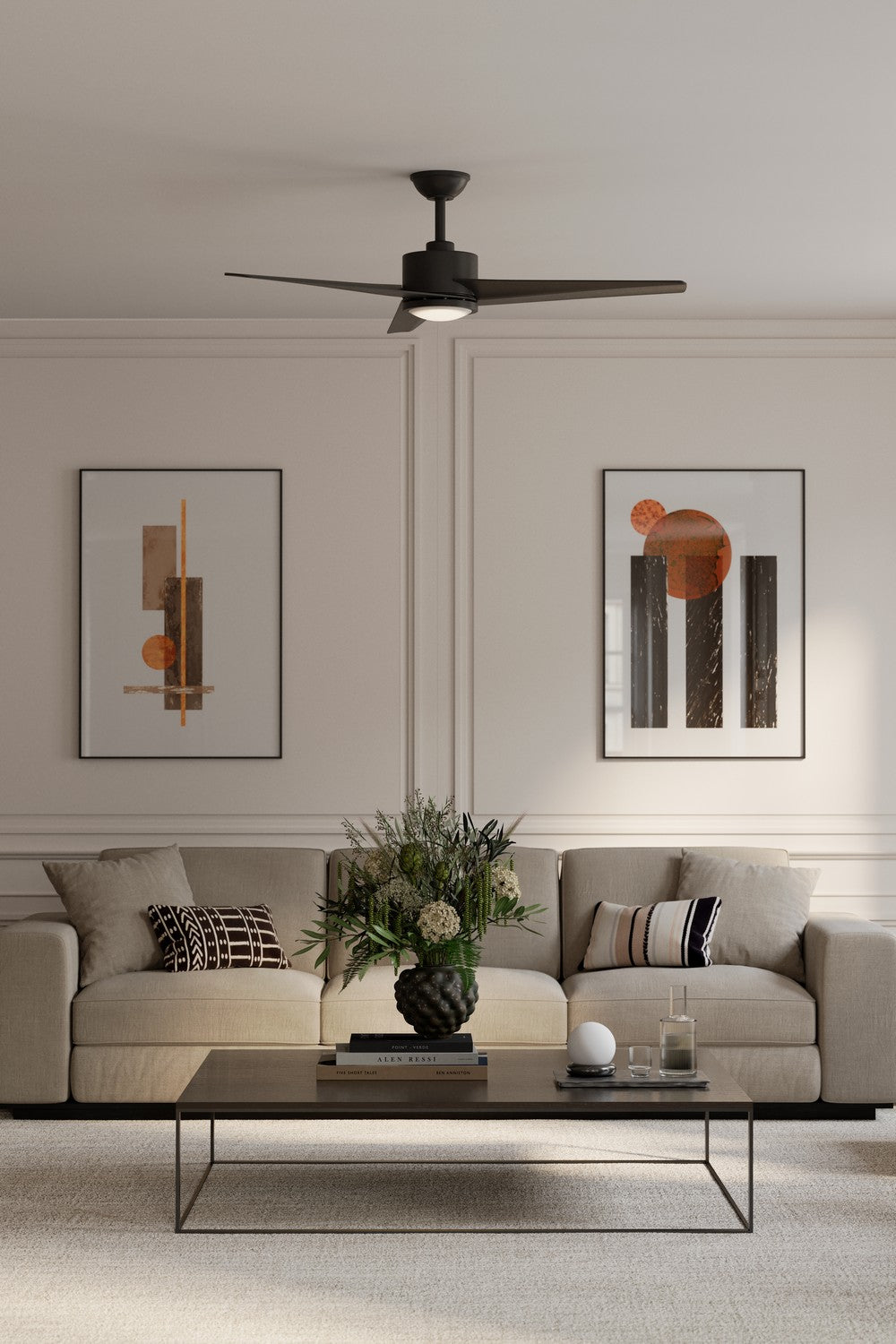 Minka Aire - F646L-CL - 52" Ceiling Fan - Verna - Coal