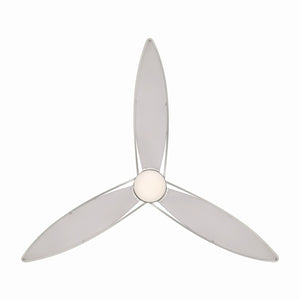 Minka Aire - F757L-BN - 64" Ceiling Fan - Fleur - Brushed Nickel