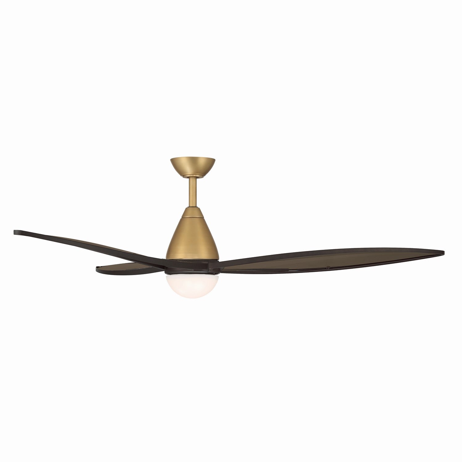 Minka Aire - F757L-HBR/DB - 64" Ceiling Fan - Fleur - Heritage Brass