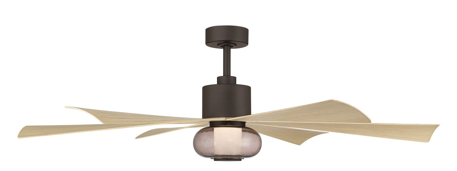 Minka Aire - F761L-DB/WTO - 56" Ceiling Fan - Veyra - Dark Bronze