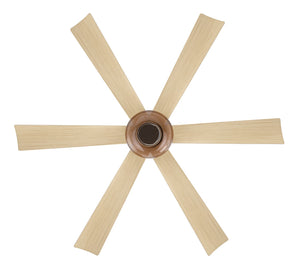 Minka Aire - F761L-DB/WTO - 56" Ceiling Fan - Veyra - Dark Bronze