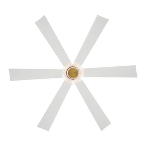 Minka Aire - F761L-LBR/ALW - 56" Ceiling Fan - Veyra - Legacy Brass