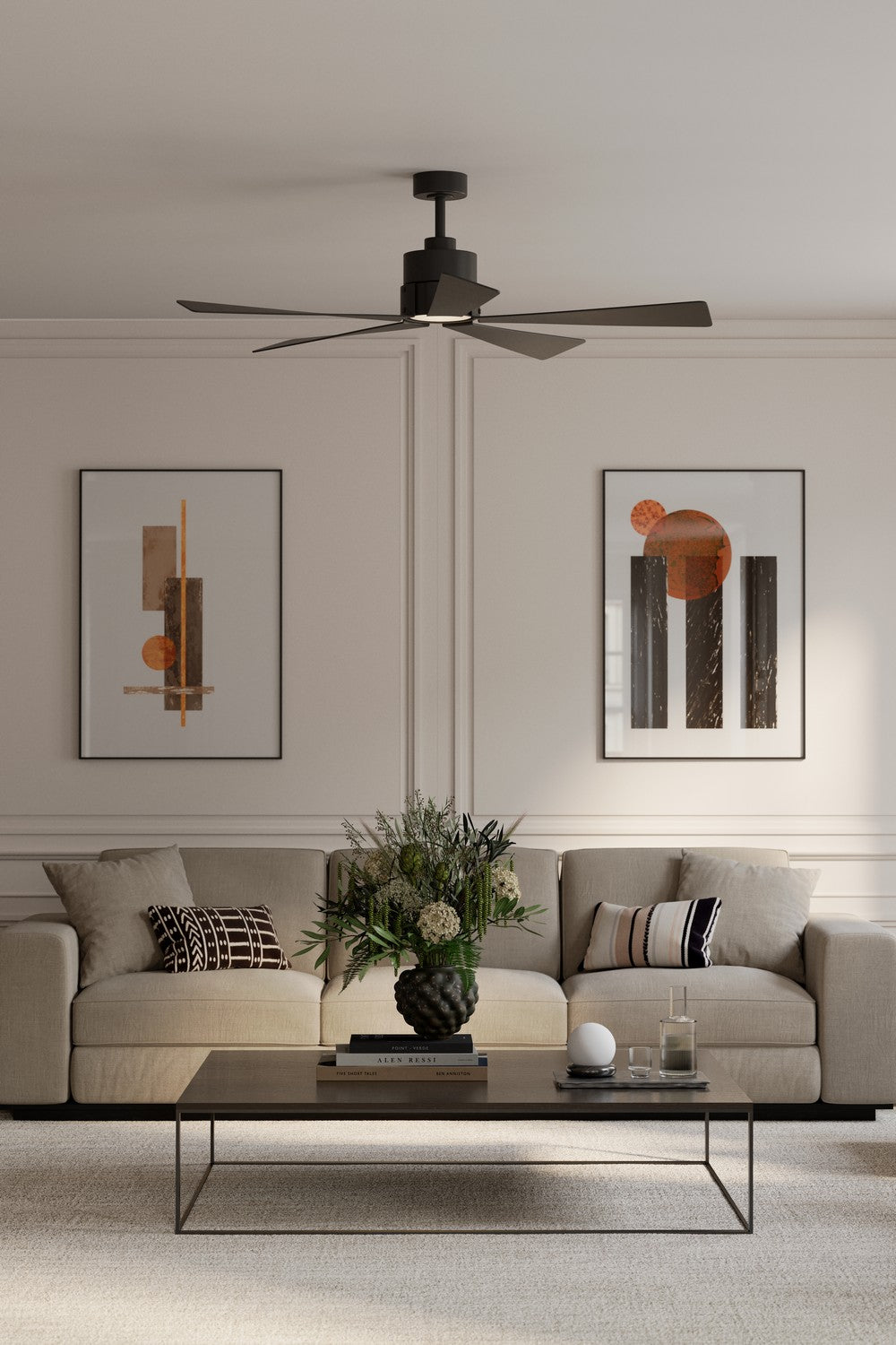 Minka Aire - F766L-CL - 54" Ceiling Fan - Oovin - Coal