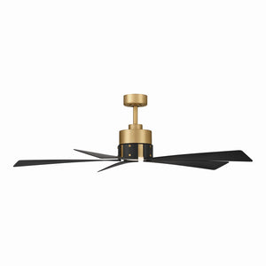 Minka Aire - F766L-HBR/CL - 54" Ceiling Fan - Oovin - Heritage Brass