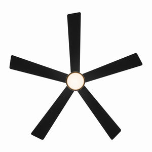 Minka Aire - F766L-HBR/CL - 54" Ceiling Fan - Oovin - Heritage Brass