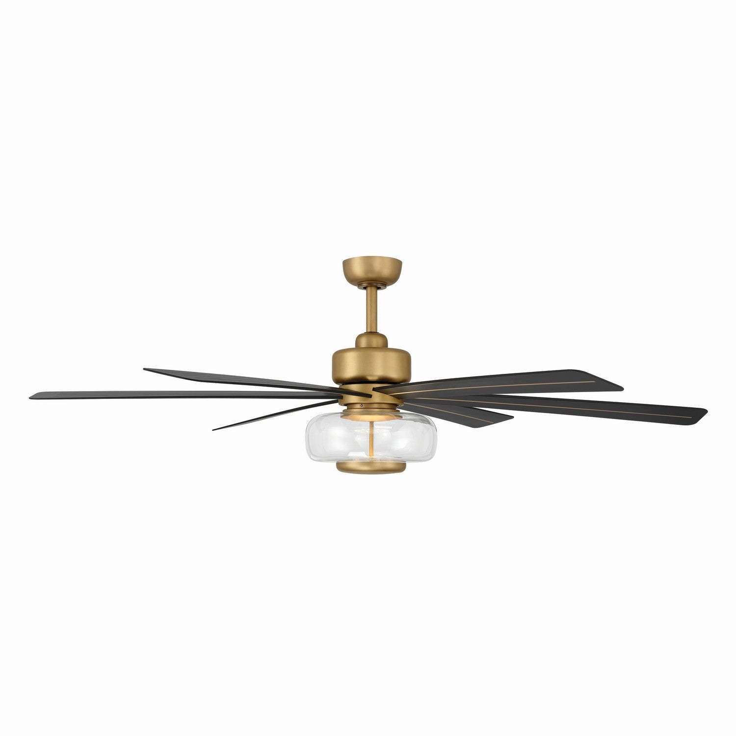 Minka Aire - F769L-HBR/CL - 60" Ceiling Fan - Ligero - Heritage Brass