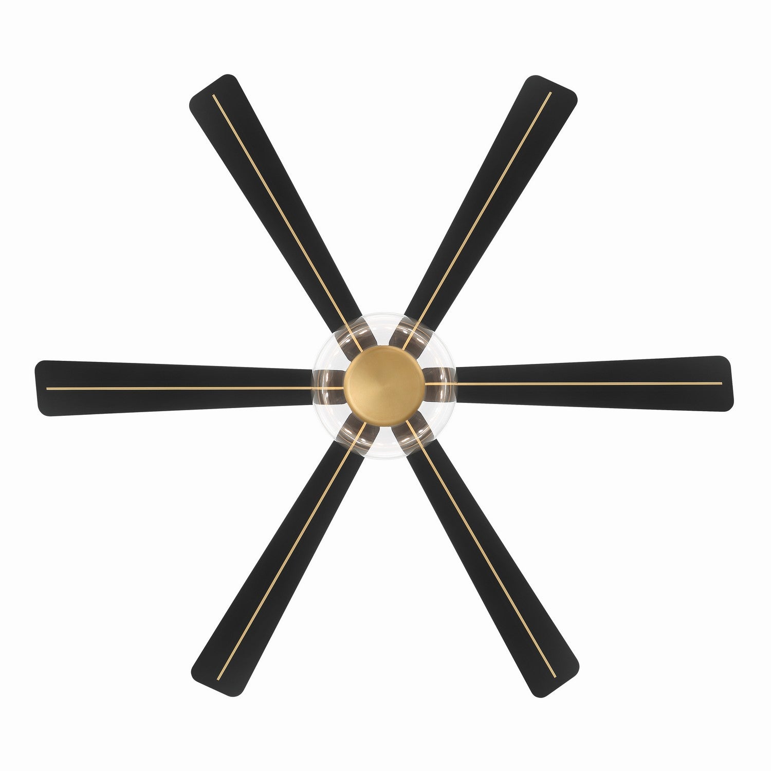 Minka Aire - F769L-HBR/CL - 60" Ceiling Fan - Ligero - Heritage Brass
