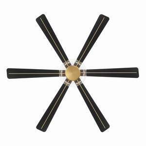 Minka Aire - F769L-HBR/CL - 60" Ceiling Fan - Ligero - Heritage Brass