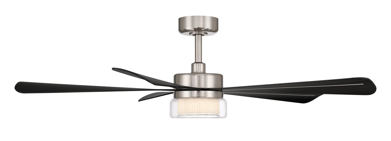 Minka Aire - F772L-BN/CL - 52" Ceiling Fan - Nellora - Brushed Nickel