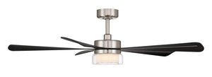 Minka Aire - F772L-BN/CL - 52" Ceiling Fan - Nellora - Brushed Nickel
