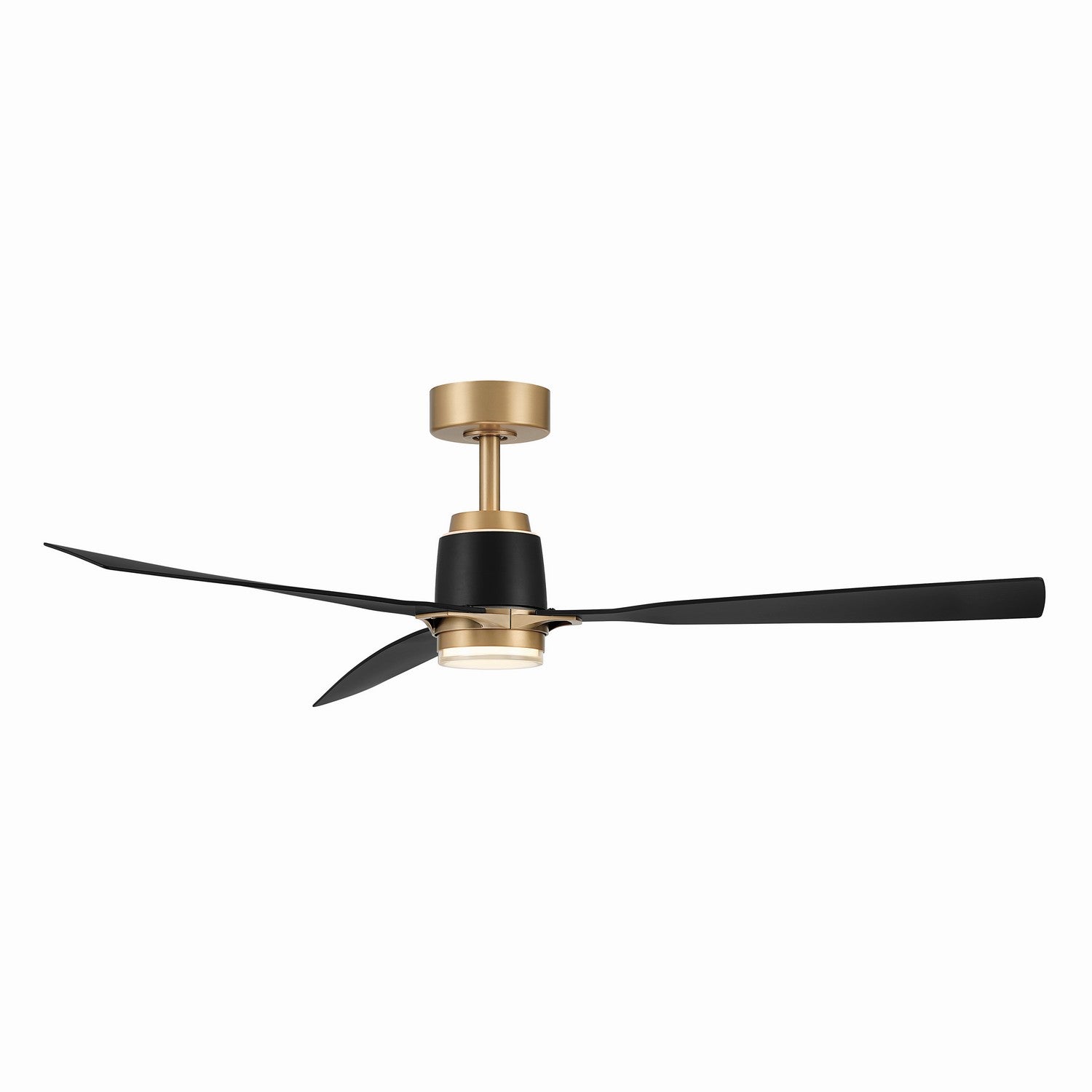 Minka Aire - F778L-LBR/CL - 53" Ceiling Fan - Foxden - Legacy Brass