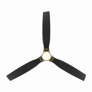 Minka Aire - F778L-LBR/CL - 53" Ceiling Fan - Foxden - Legacy Brass