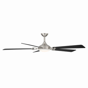 Minka Aire - F783L-BN/CL - 65" Ceiling Fan - Cadena - Brushed Nickel