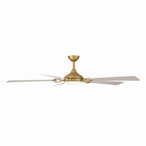 Minka Aire - F783L-HBR/WCD - 65" Ceiling Fan - Cadena - Heritage Brass