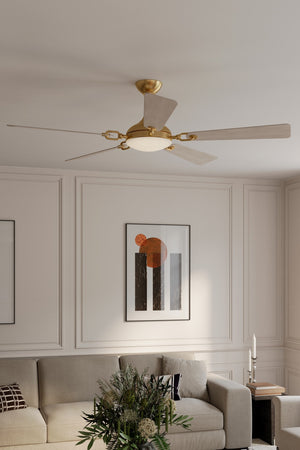 Minka Aire - F783L-HBR/WCD - 65" Ceiling Fan - Cadena - Heritage Brass