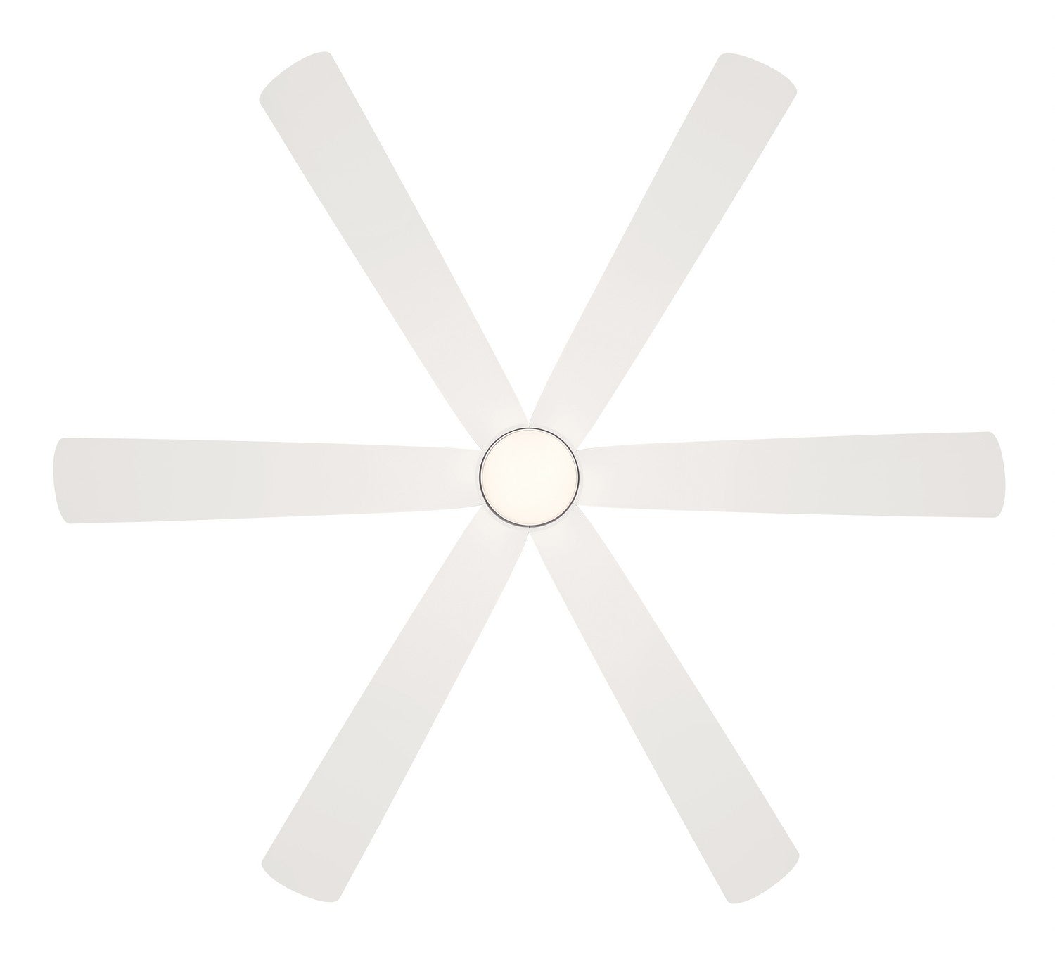 Minka Aire - F785L-ALW - 65" Ceiling Fan - Brisano - Alabaster White