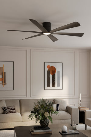 Minka Aire - F785L-CL - 65" Ceiling Fan - Brisano - Coal