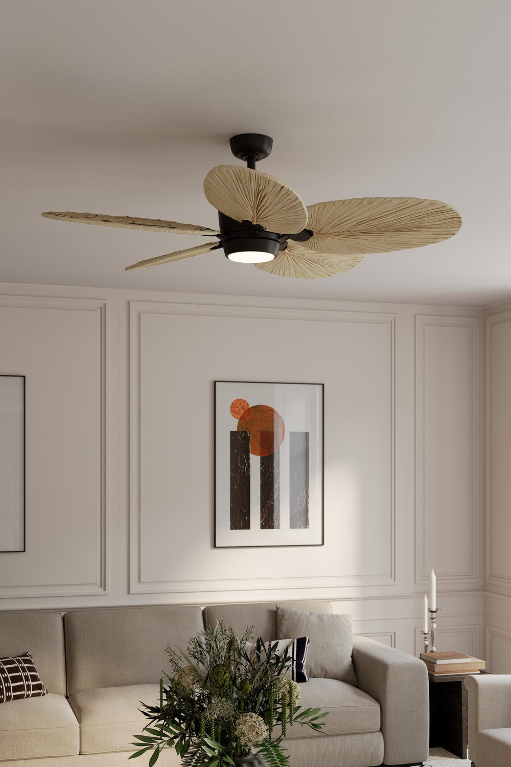 Minka Aire - F798L-CL/NPL - 60" Ceiling Fan - Portesa - Coal