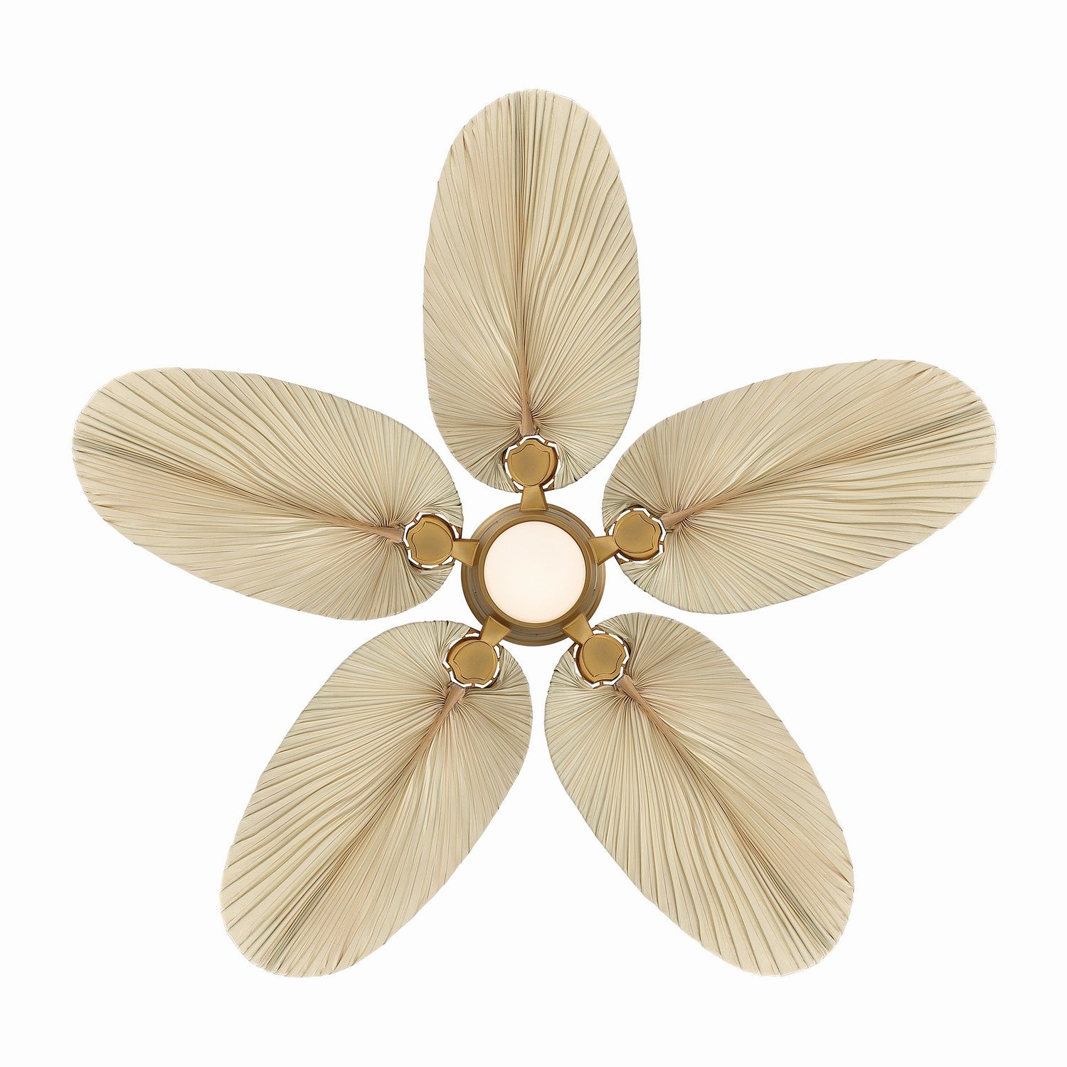 Minka Aire - F798L-HBR/NPL - 60" Ceiling Fan - Portesa - Heritage Brass