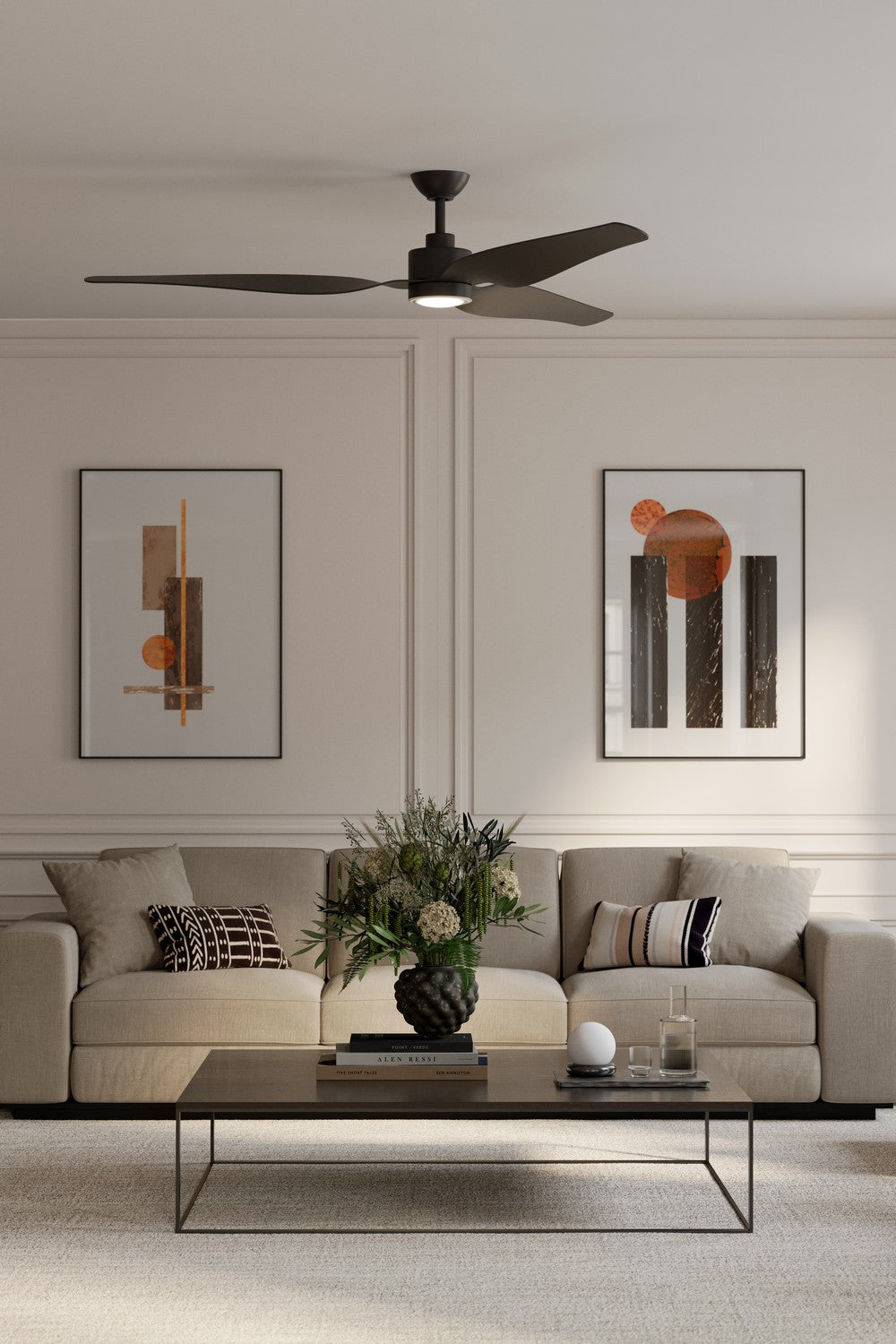 Minka Aire - F822L-CL - 72" Ceiling Fan - Norwynd - Coal