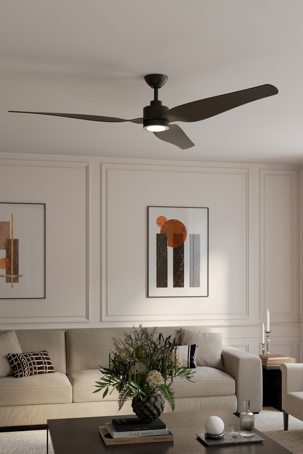 Minka Aire - F822L-CL - 72" Ceiling Fan - Norwynd - Coal