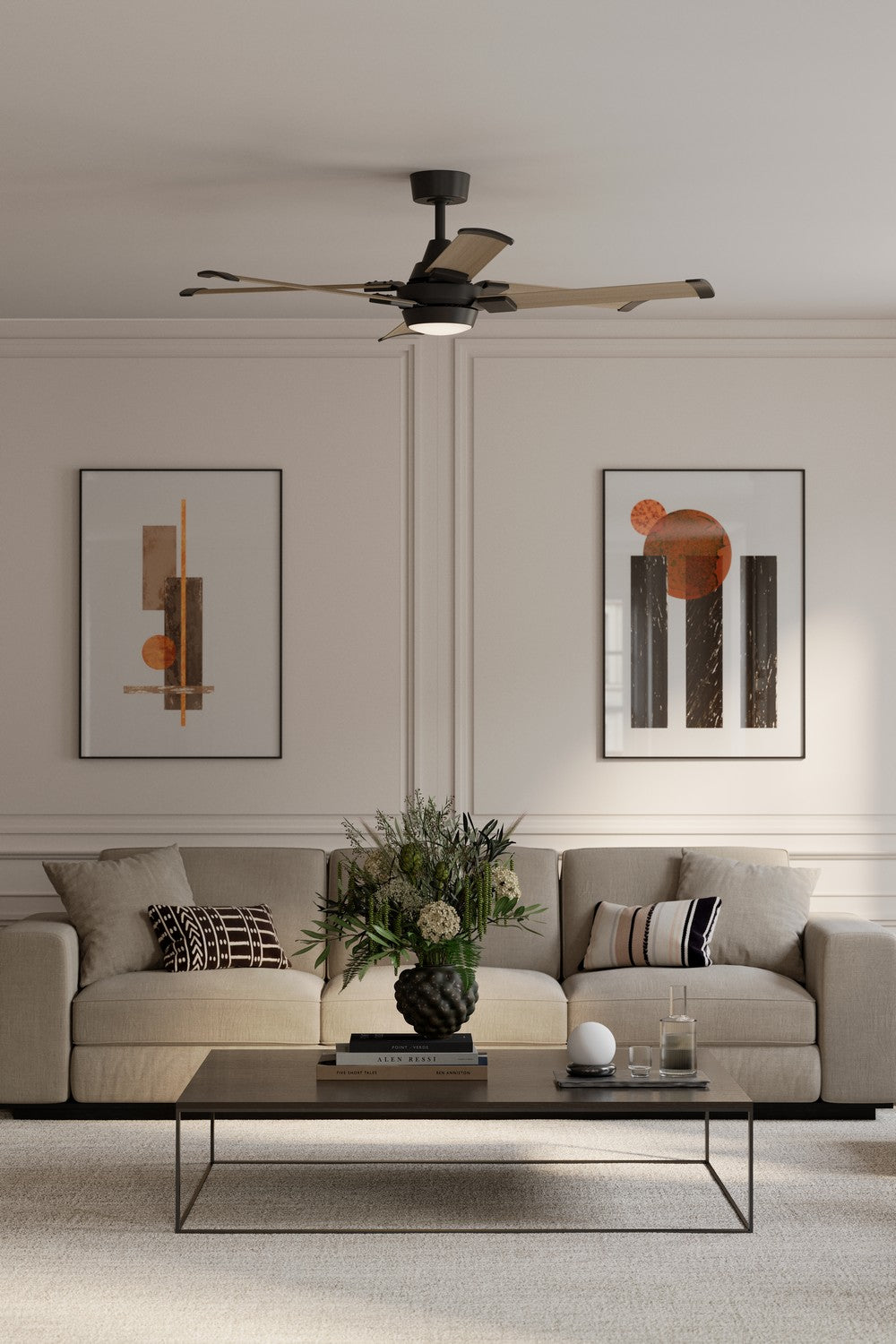 Minka Aire - F892L-CL/AO - 56" Ceiling Fan - Soarin - Coal