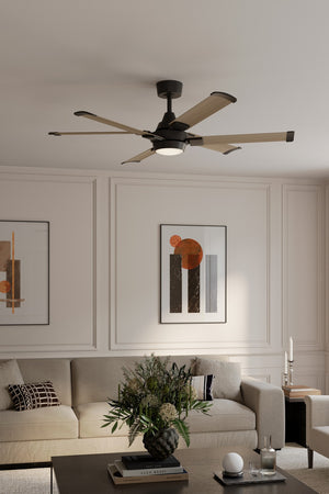 Minka Aire - F892L-CL/AO - 56" Ceiling Fan - Soarin - Coal
