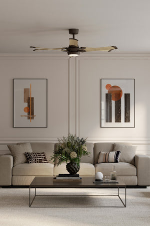 Minka Aire - F892L-DB/WTO - 56" Ceiling Fan - Soarin - Dark Bronze