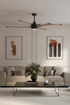 Minka Aire - F893L-CL/AO - 72" Ceiling Fan - Soarin - Coal