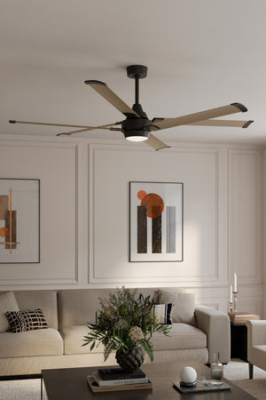 Minka Aire - F893L-CL/AO - 72" Ceiling Fan - Soarin - Coal