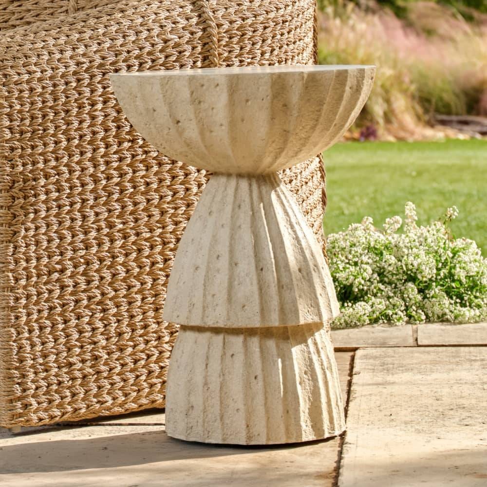 Arteriors - FAS18 - Outdoor Accent Table - Nereo - Tuscan