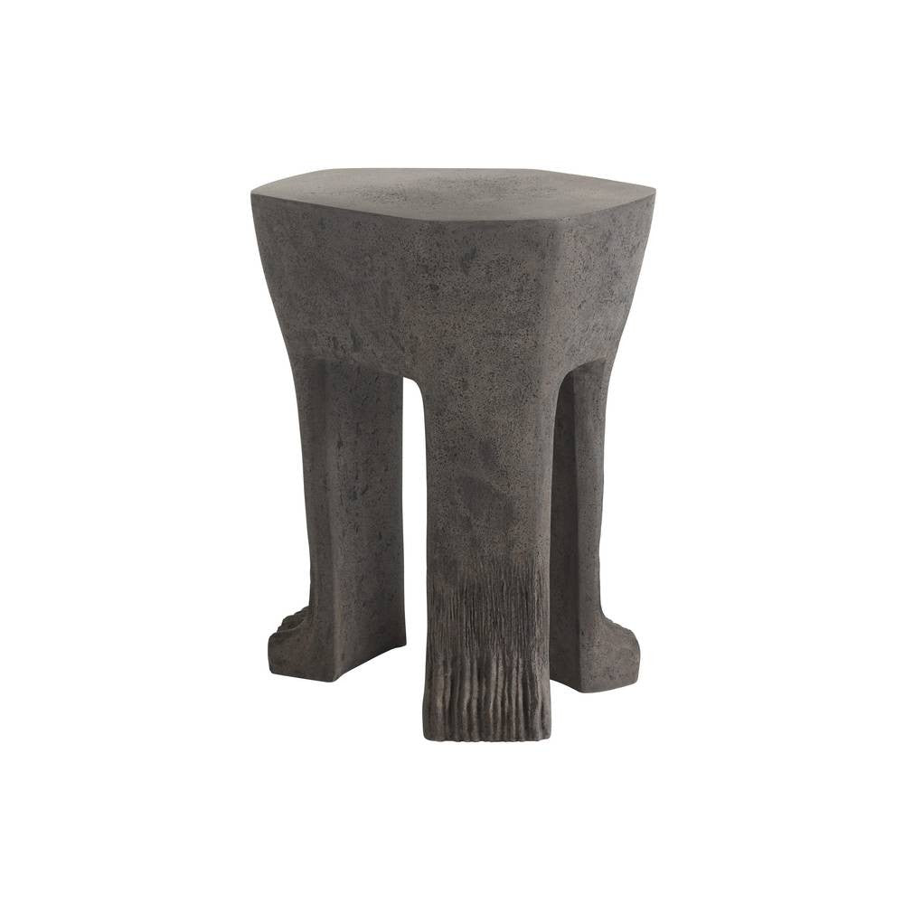 Arteriors - FES18 - Outdoor Accent Table - Bruttii - Matte Carbon