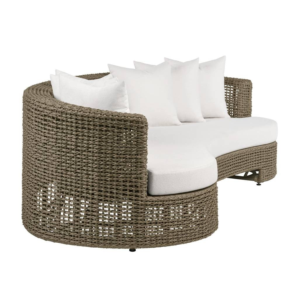 Arteriors - FFS08 - Outdoor Sofa - Helene - Pearl/Greige