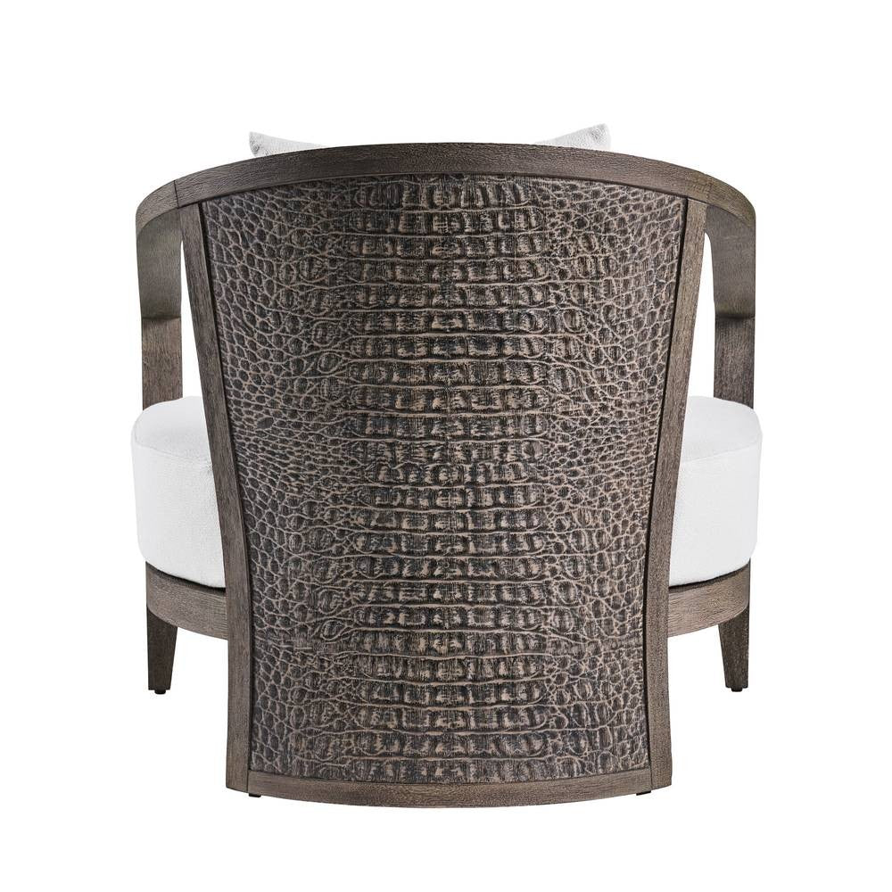 Arteriors - FRS29 - Outdoor Lounge Chair - Sobek - Pearl/Kona