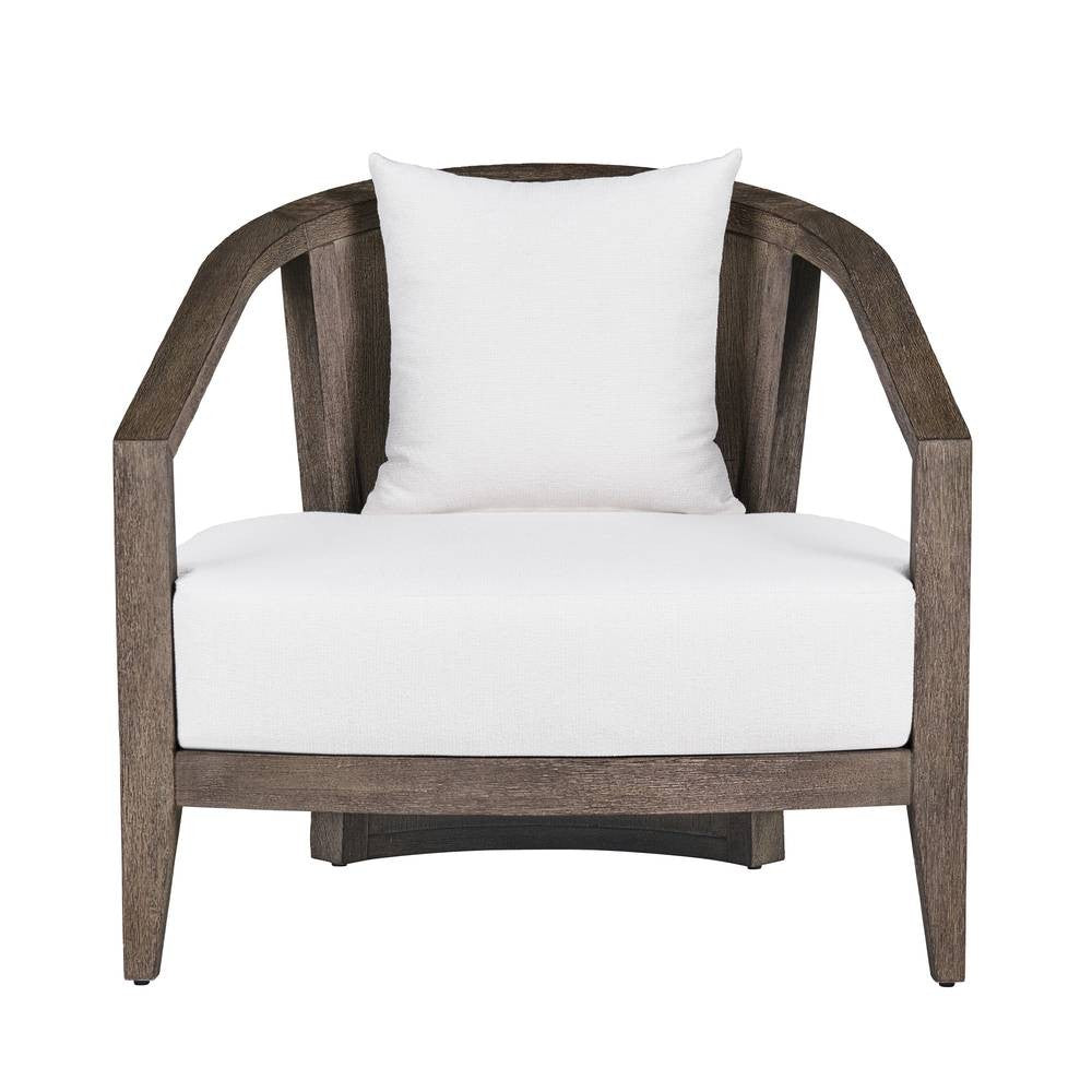 Arteriors - FRS29 - Outdoor Lounge Chair - Sobek - Pearl/Kona