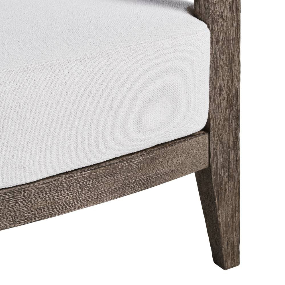 Arteriors - FRS29 - Outdoor Lounge Chair - Sobek - Pearl/Kona