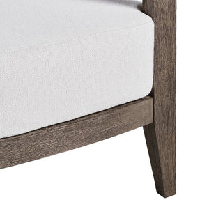 Arteriors - FRS29 - Outdoor Lounge Chair - Sobek - Pearl/Kona