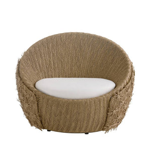 Arteriors - FRS30 - Outdoor Swivel Lounge Chair - Florian - Pearl/Tan