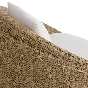 Arteriors - FRS30 - Outdoor Swivel Lounge Chair - Florian - Pearl/Tan