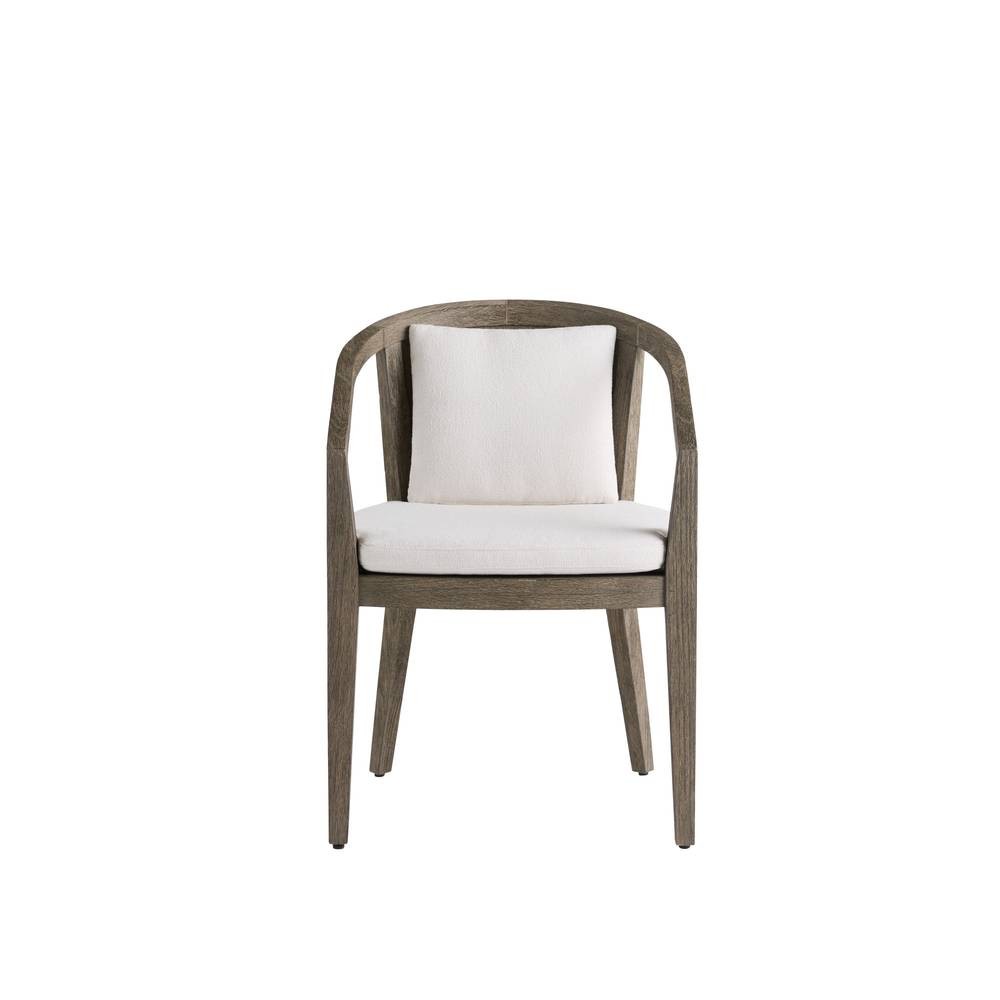 Arteriors - FRS31 - Outdoor Dining Chair - Sobek - Pearl/Kona