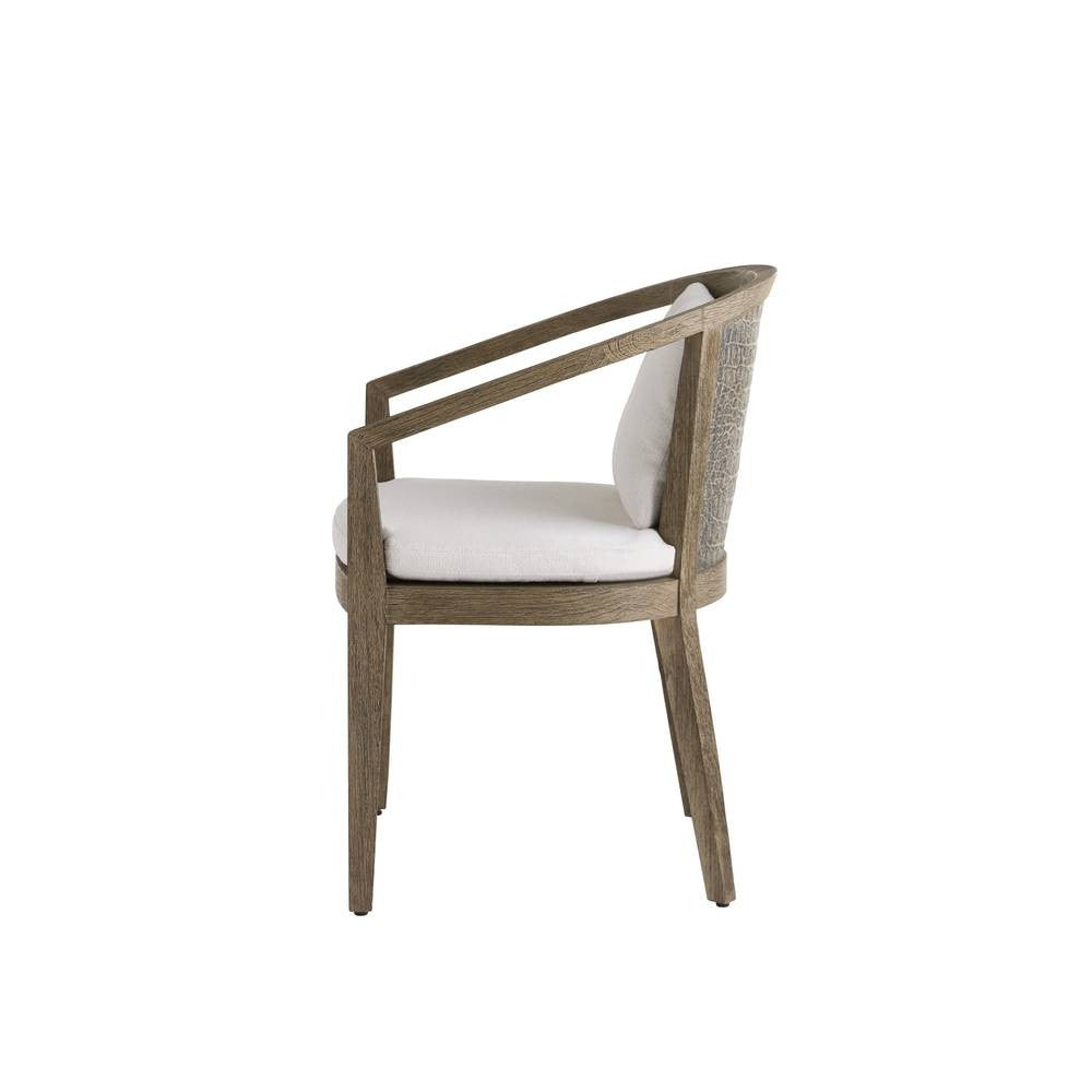 Arteriors - FRS31 - Outdoor Dining Chair - Sobek - Pearl/Kona
