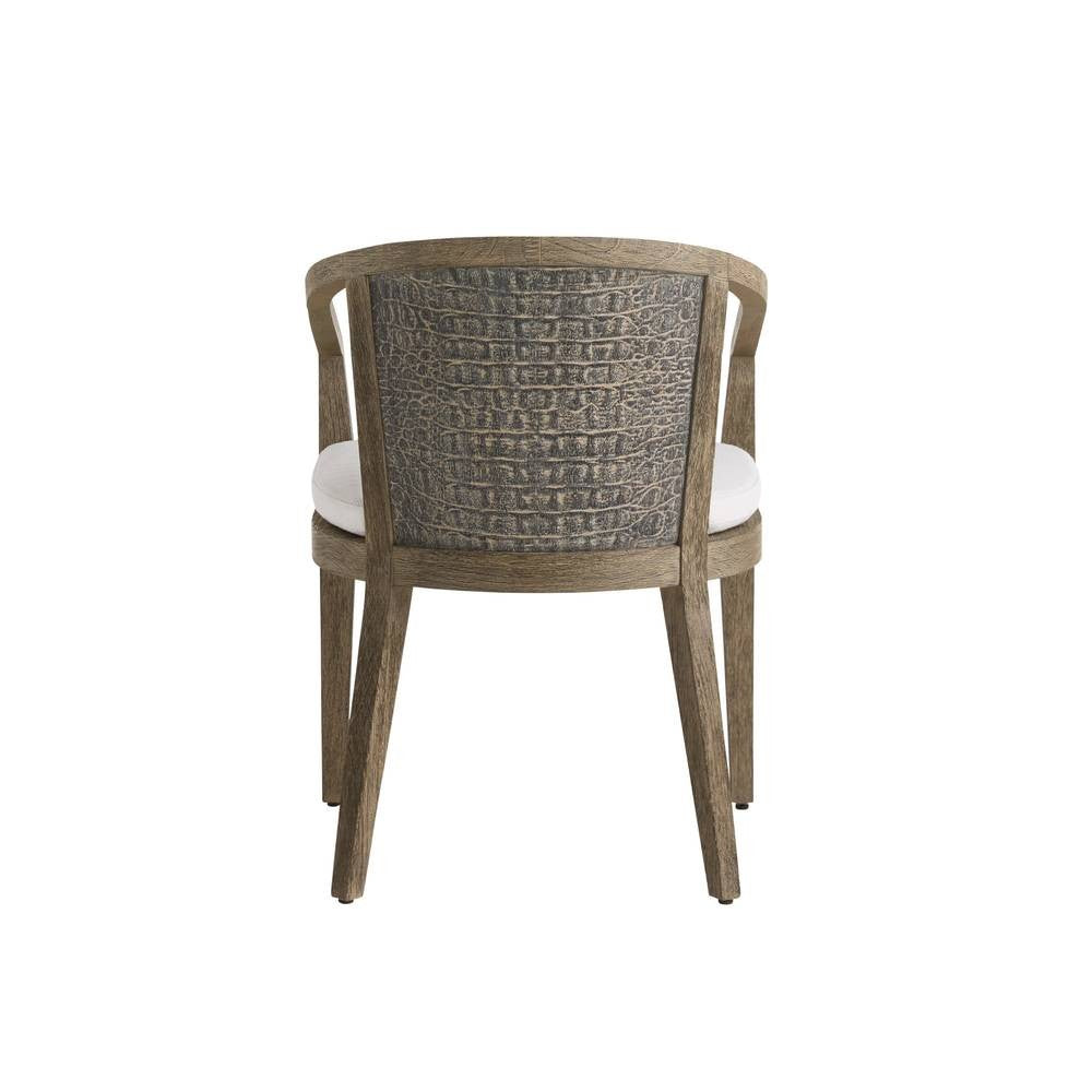 Arteriors - FRS31 - Outdoor Dining Chair - Sobek - Pearl/Kona