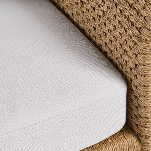 Arteriors - FRS34 - Outdoor Lounge Chair - Julien - Pearl/Tan