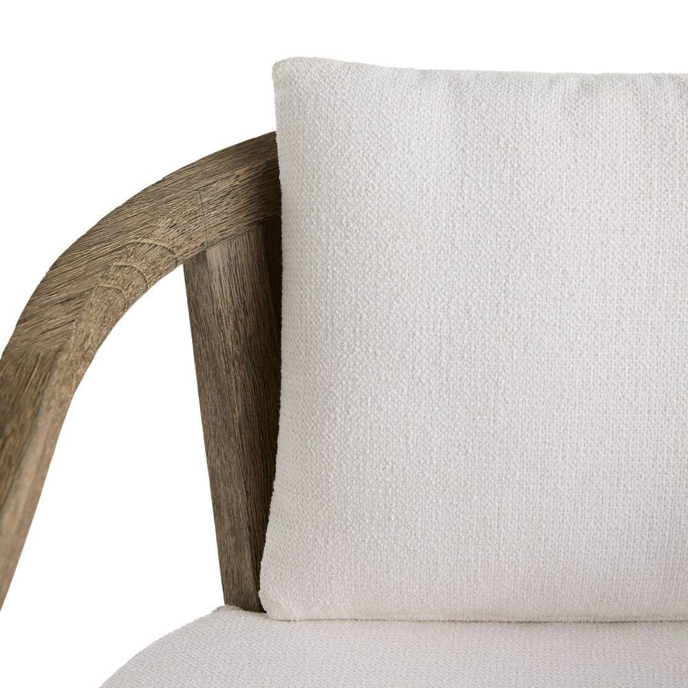 Arteriors - FSS15 - Outdoor Bar Stool - Sobek - Pearl/Kona