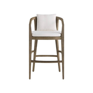 Arteriors - FSS15 - Outdoor Bar Stool - Sobek - Pearl/Kona