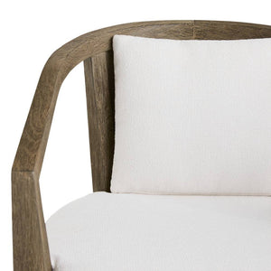 Arteriors - FSS16 - Outdoor Counter Stool - Sobek - Pearl/Kona