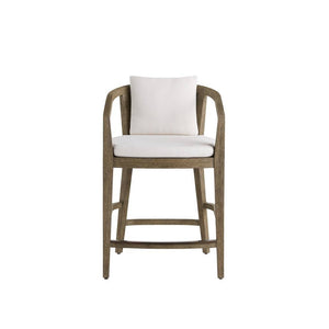 Arteriors - FSS16 - Outdoor Counter Stool - Sobek - Pearl/Kona