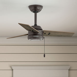 Hunter - 50318 - 36" Ceiling Fan - Cassius - Noble Bronze