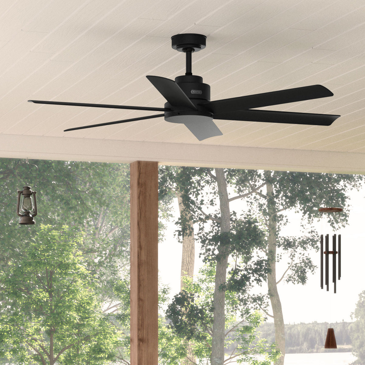 Hunter - 51830 - 60" Ceiling Fan - Kennicott - Matte Black