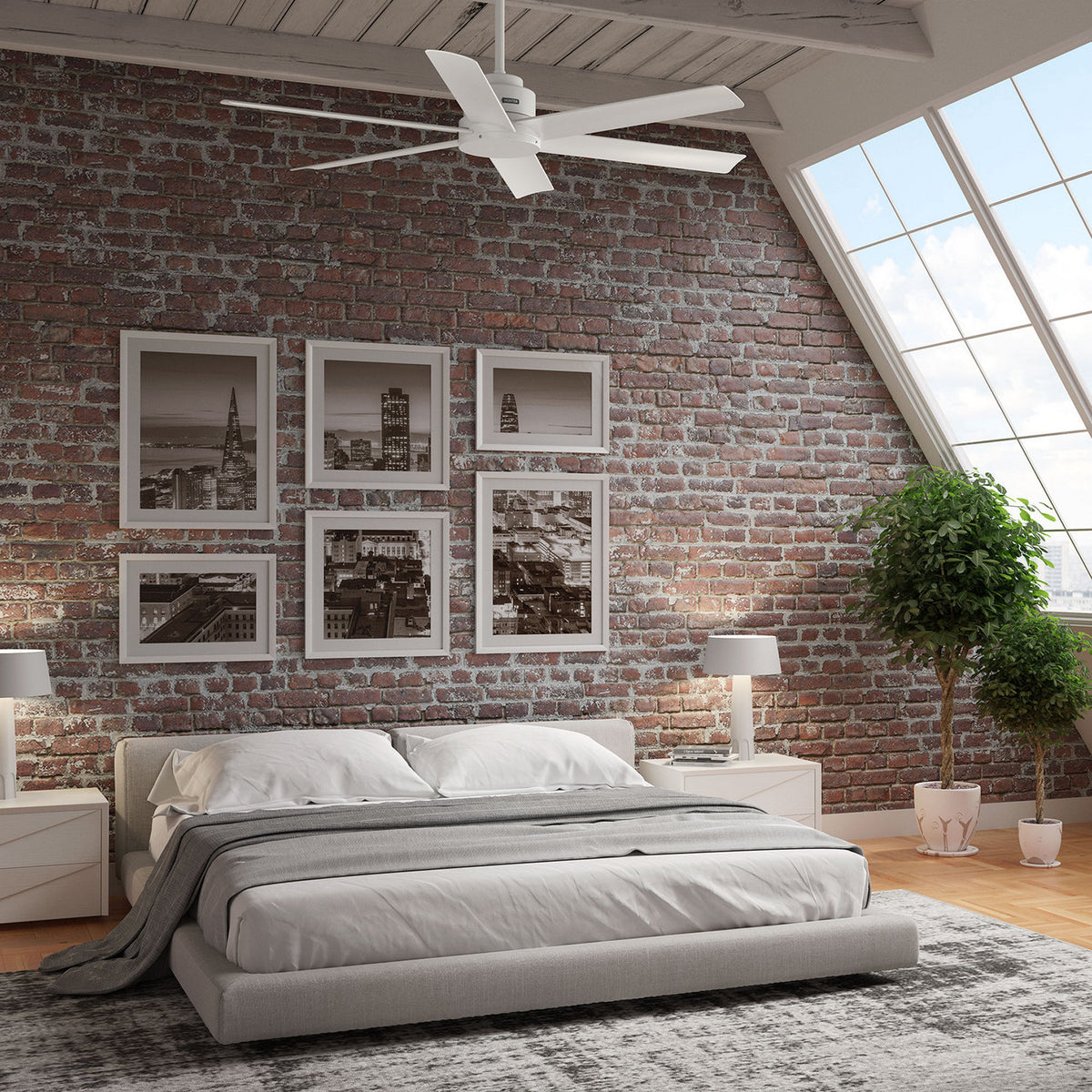 Hunter - 51830 - 60" Ceiling Fan - Kennicott - Matte Black